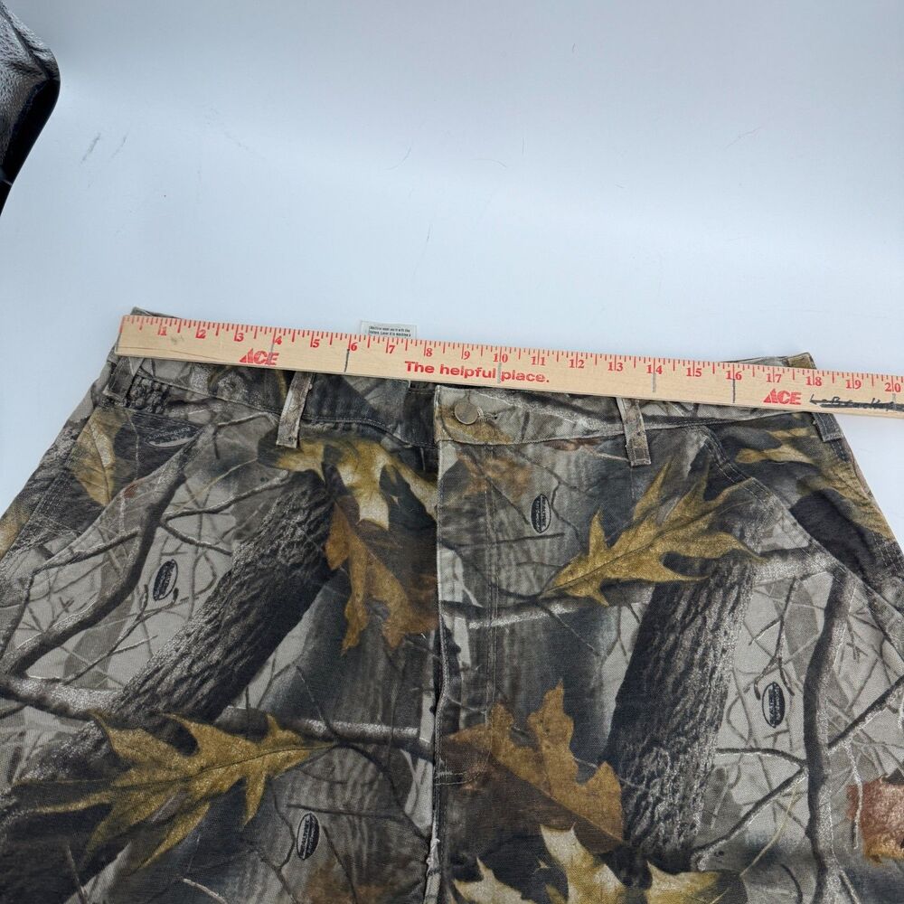 Carhartt B188 CMO Pants Mens 40x32 Realtree Hardwood Camo Carpenter Vintage Y2K - Picture 10 of 12